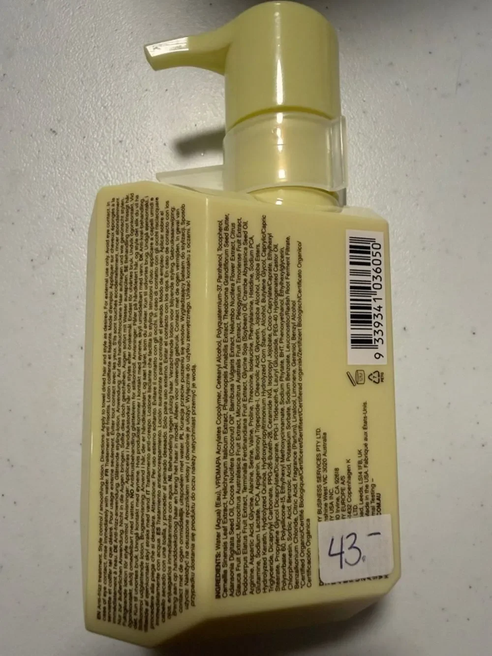 Kevin Murphy Smooth Again Anti-frizz Leave-In Treatment 6.7 oz NEW